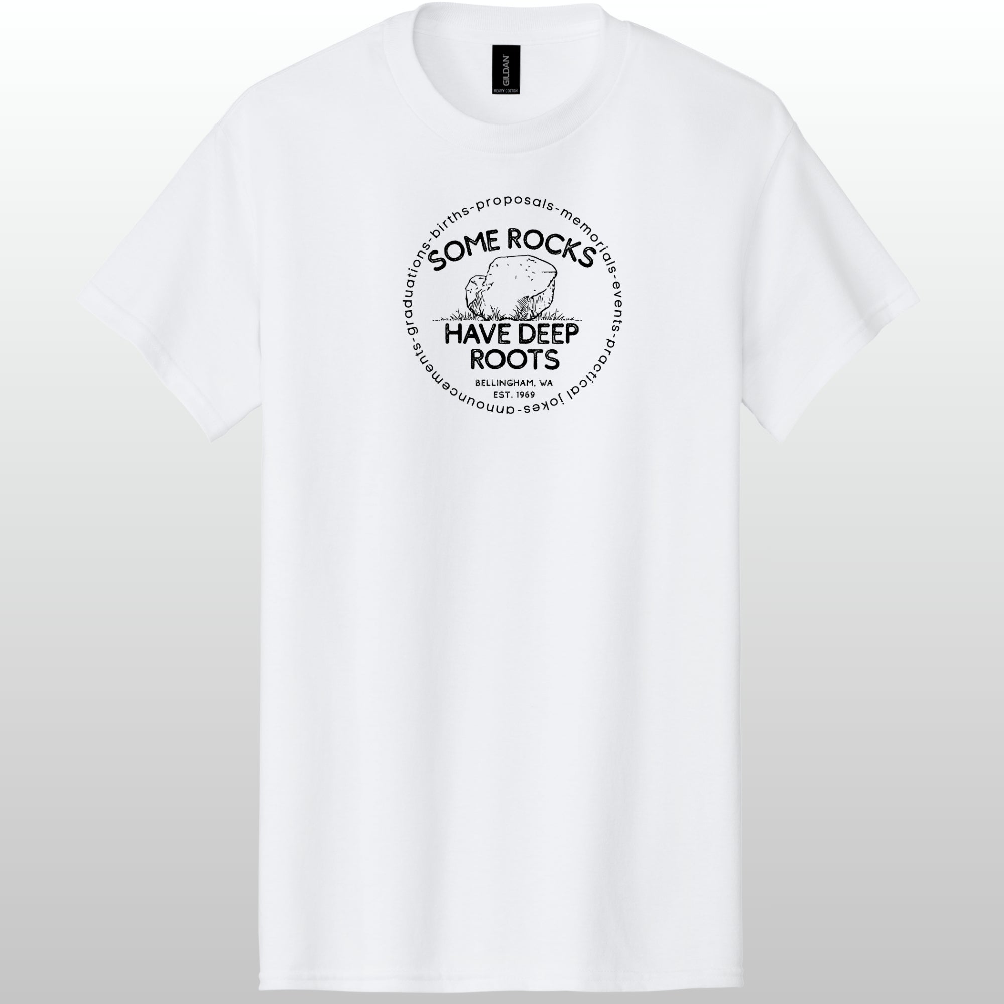Some Rocks Have Deep Roots Tshirt