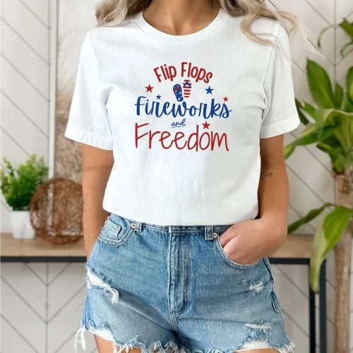 Flip Flops- Fireworks- Freedom