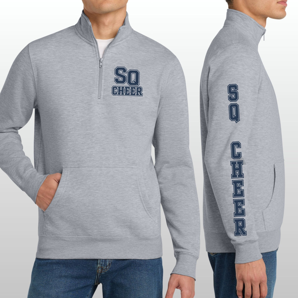 SQ Cheer Men's 1/4 Zip