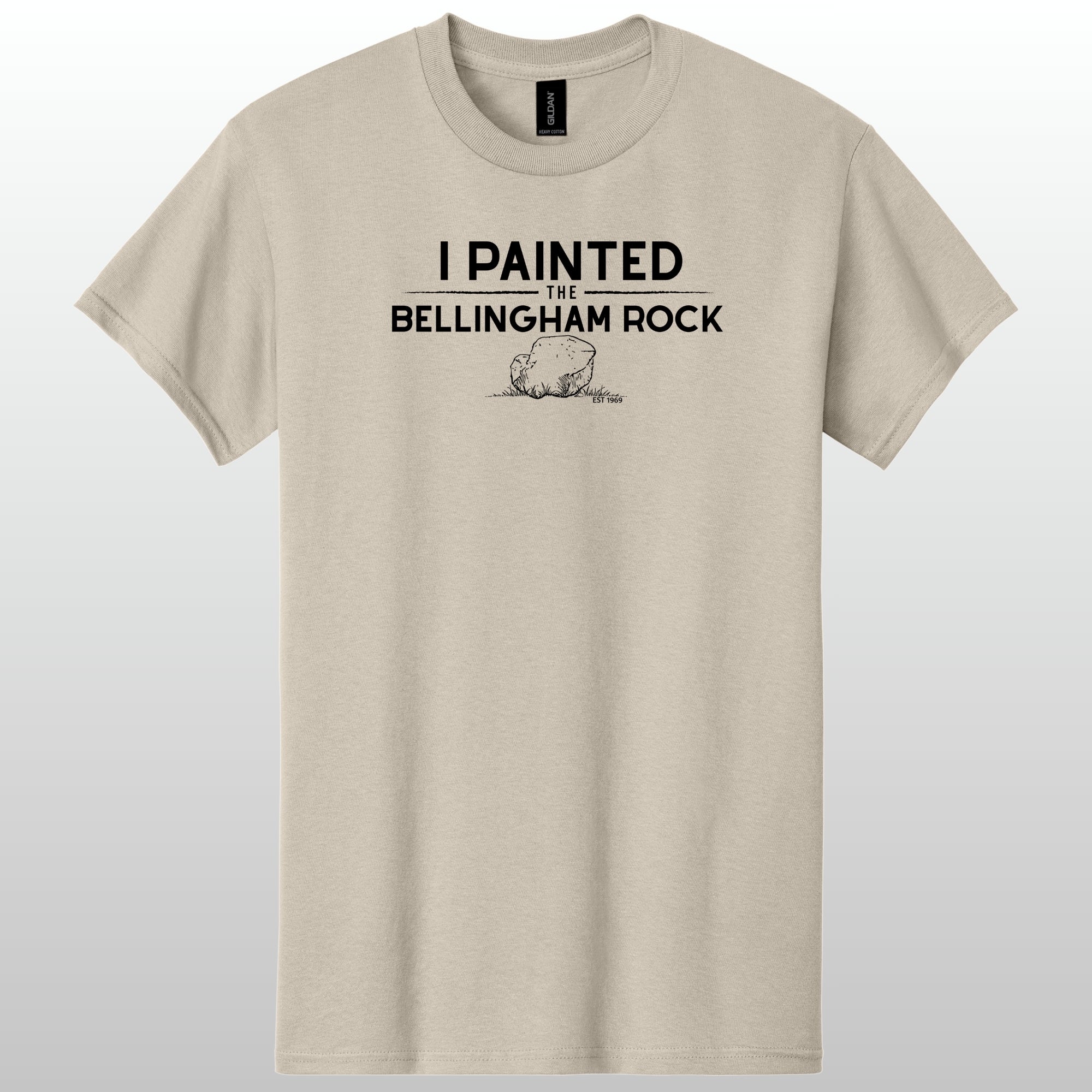 I Painted The Bellingham Rock #5 Tshirt