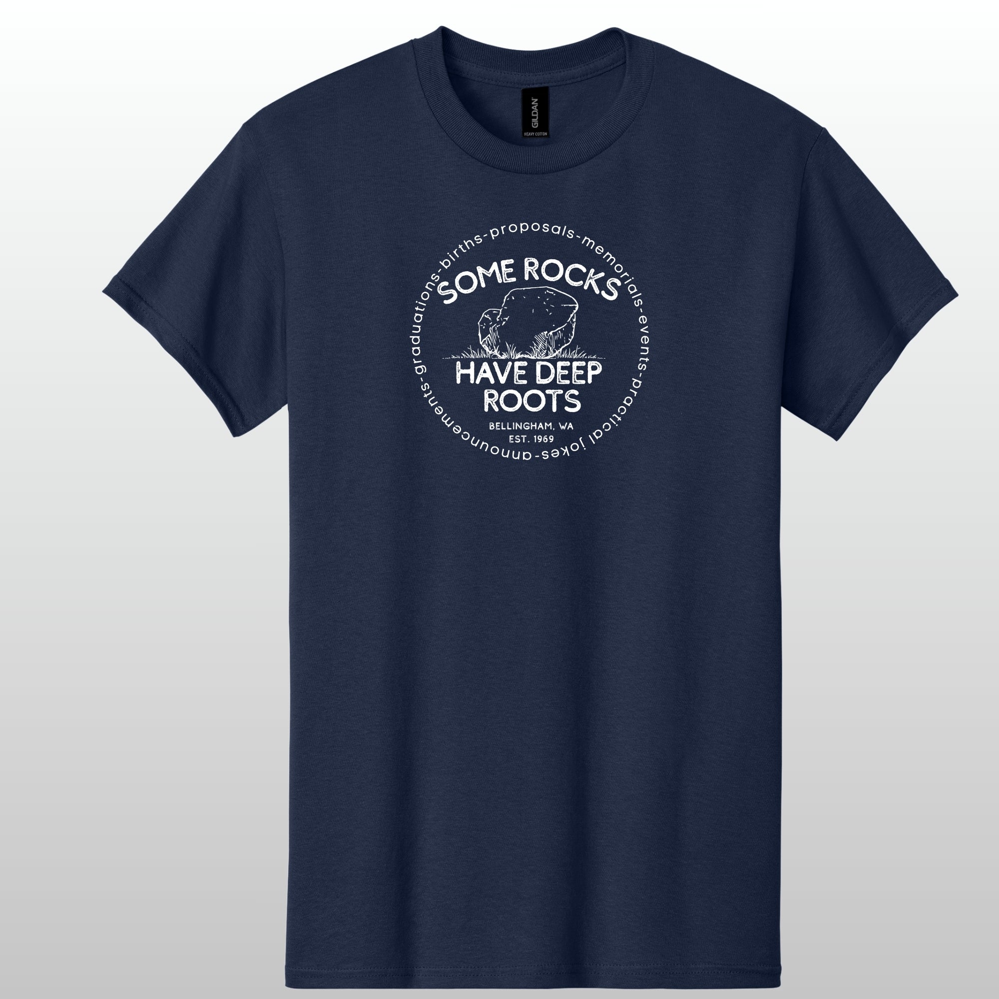 Some Rocks Have Deep Roots Tshirt