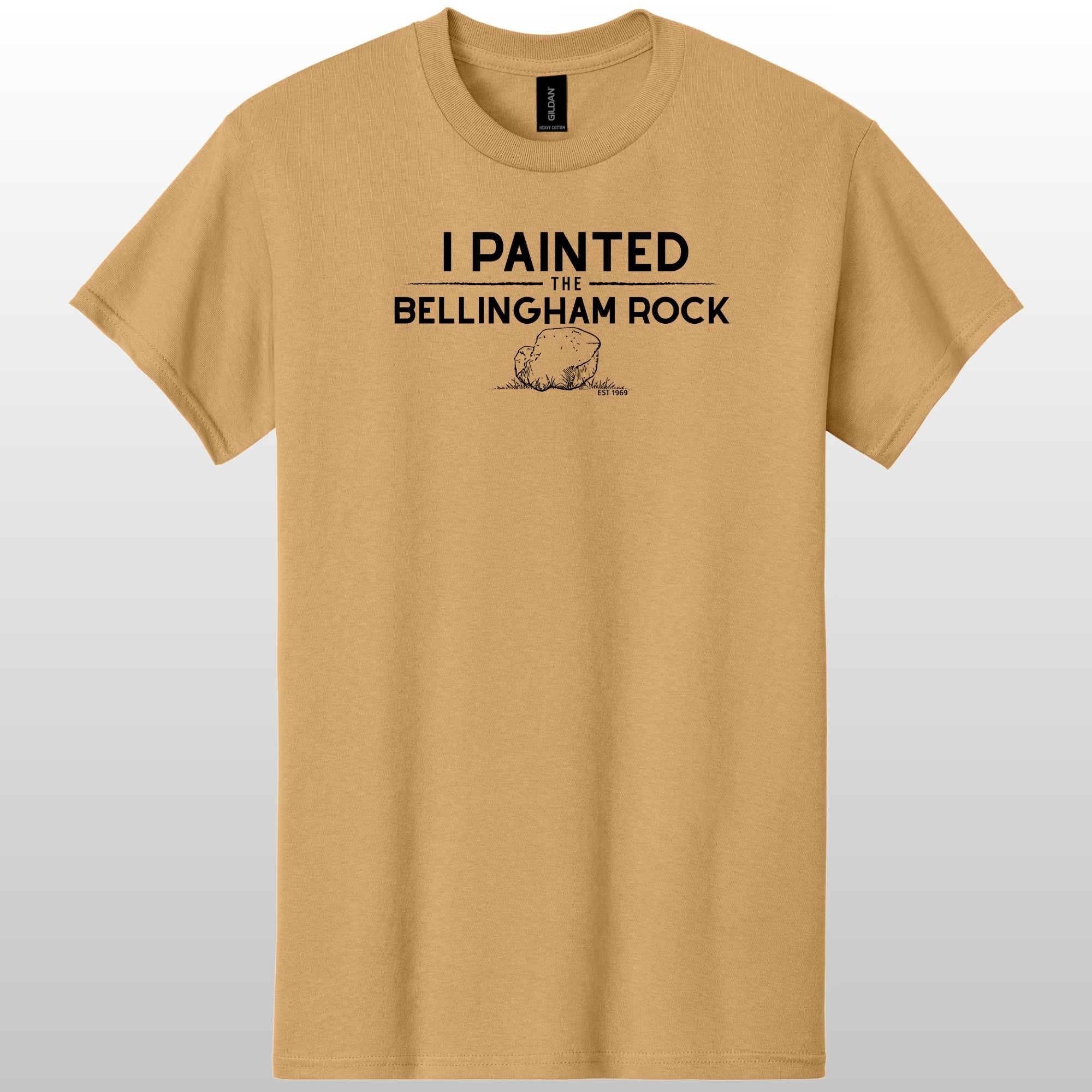 I Painted The Bellingham Rock #5 Tshirt