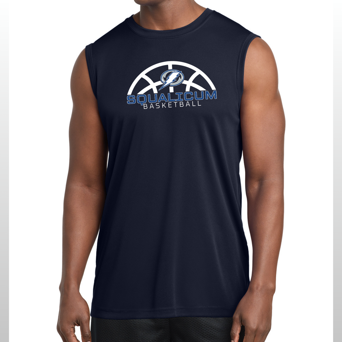 SQHS Basketball Sport Tek Sleeveless Tank