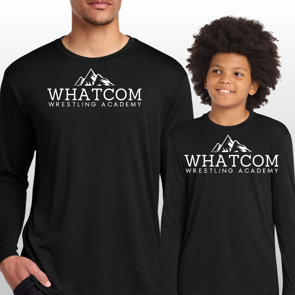 Whatcom Wrestling Posi Charge Long Sleeve