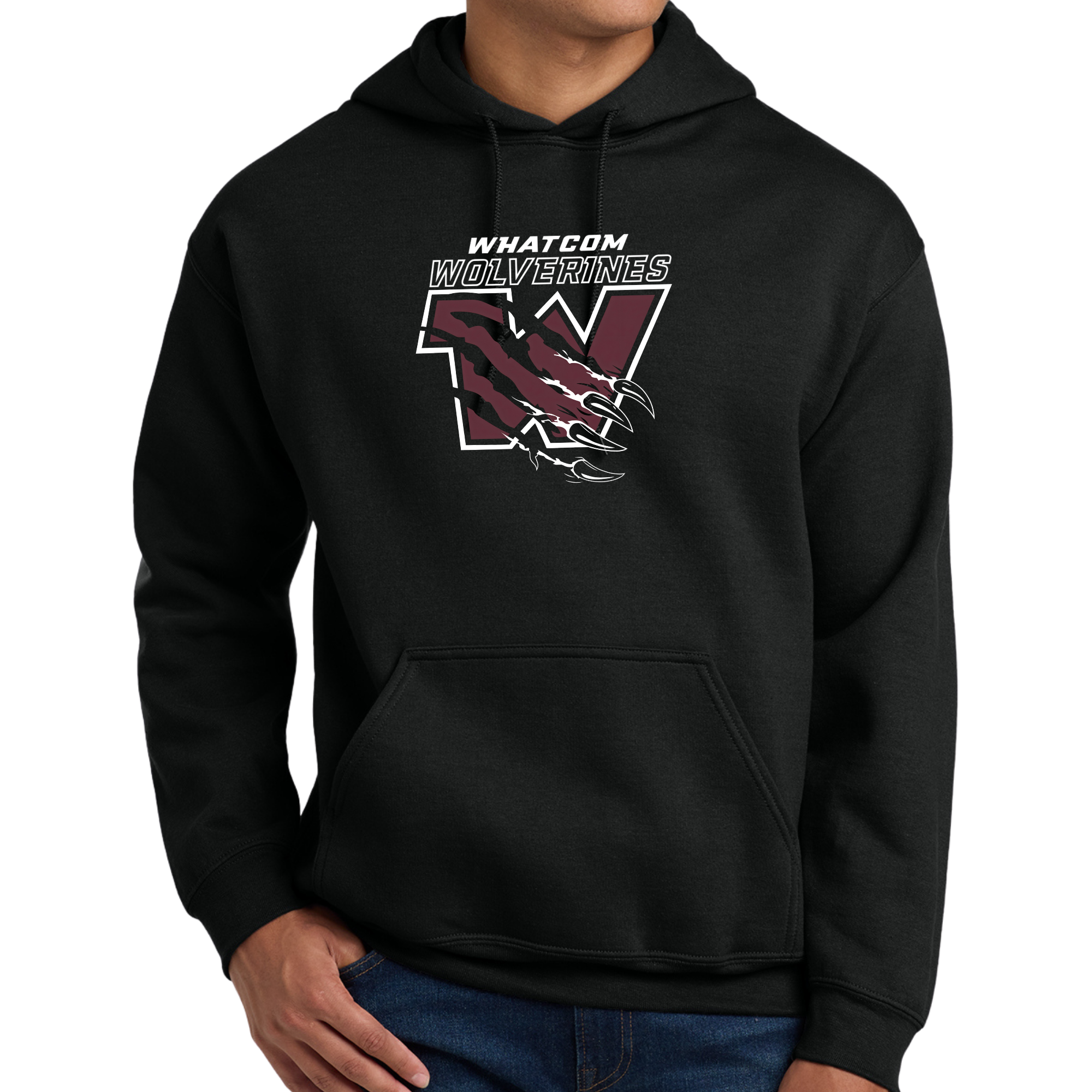 Whatcom Wolverines Hoodie