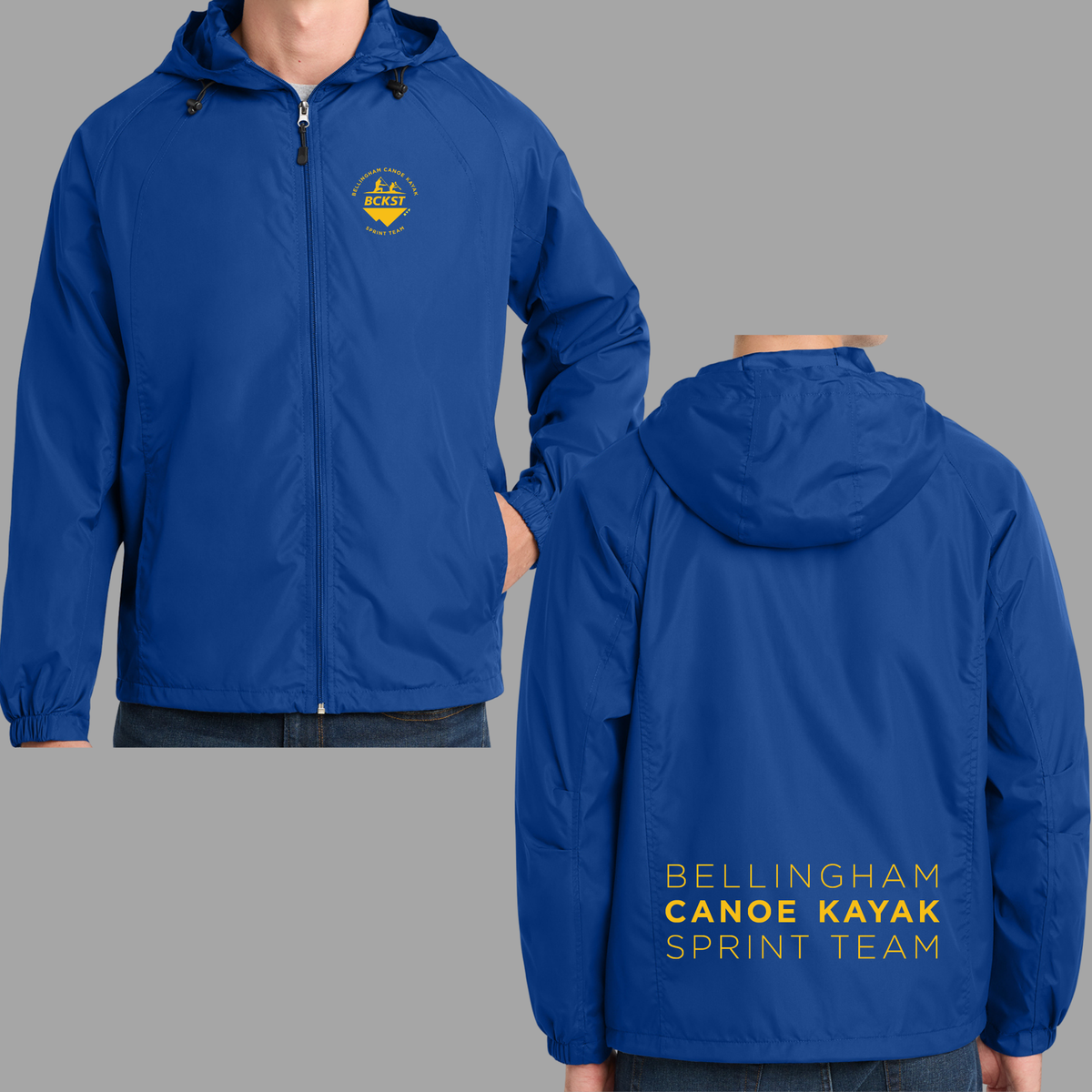 BCKST Hooded Raglan Jacket