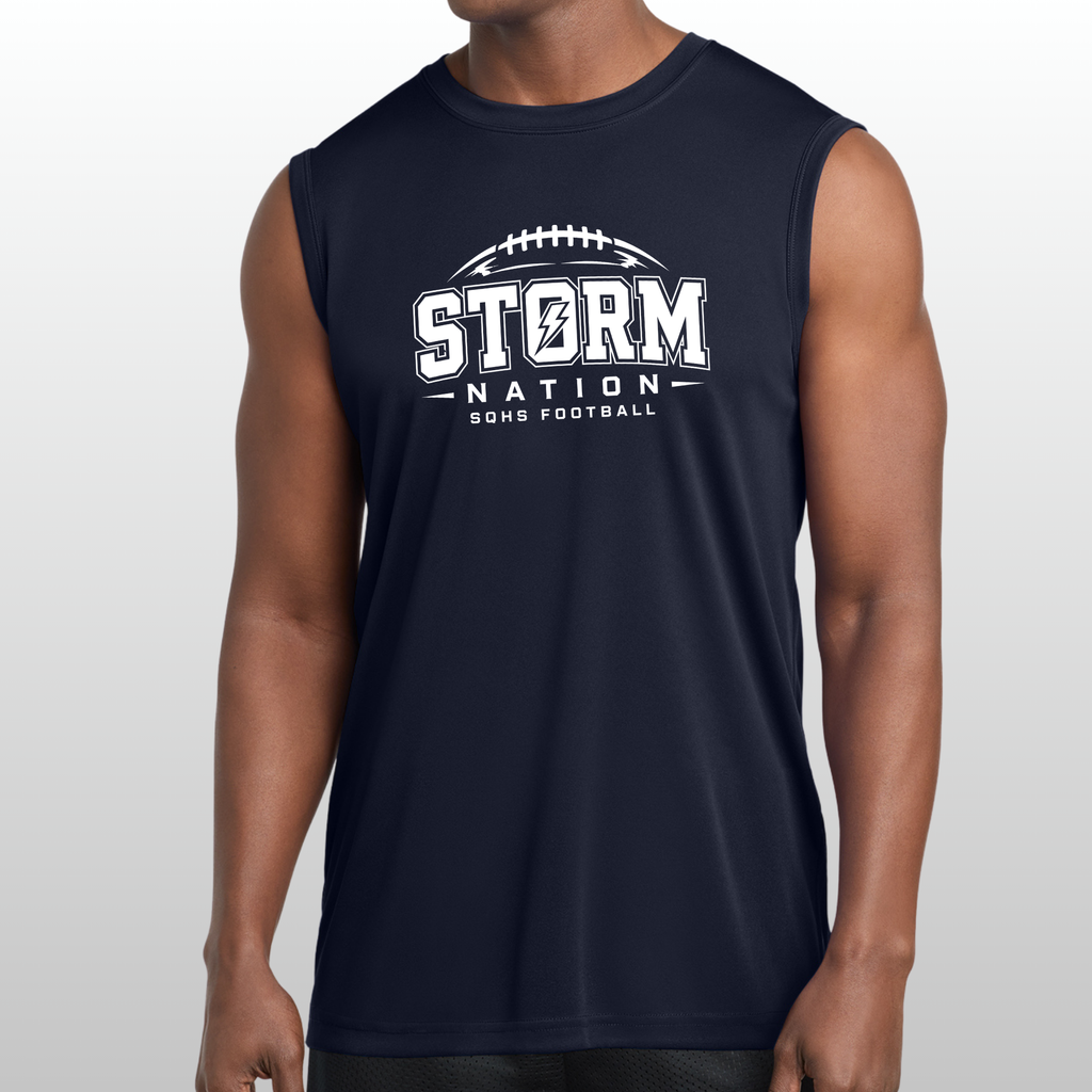 Storm Nation Football Sport Tek Sleeveless Tank