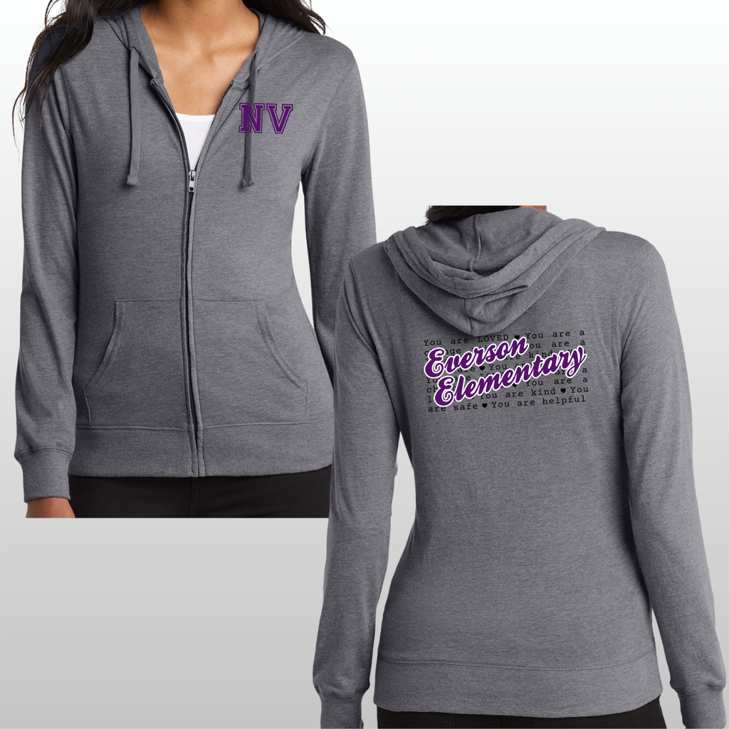 Everson STAFF ONLY Women's Full Zip Hoodie