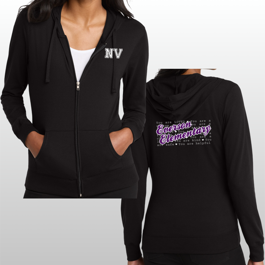 Everson STAFF ONLY Women's Full Zip Hoodie