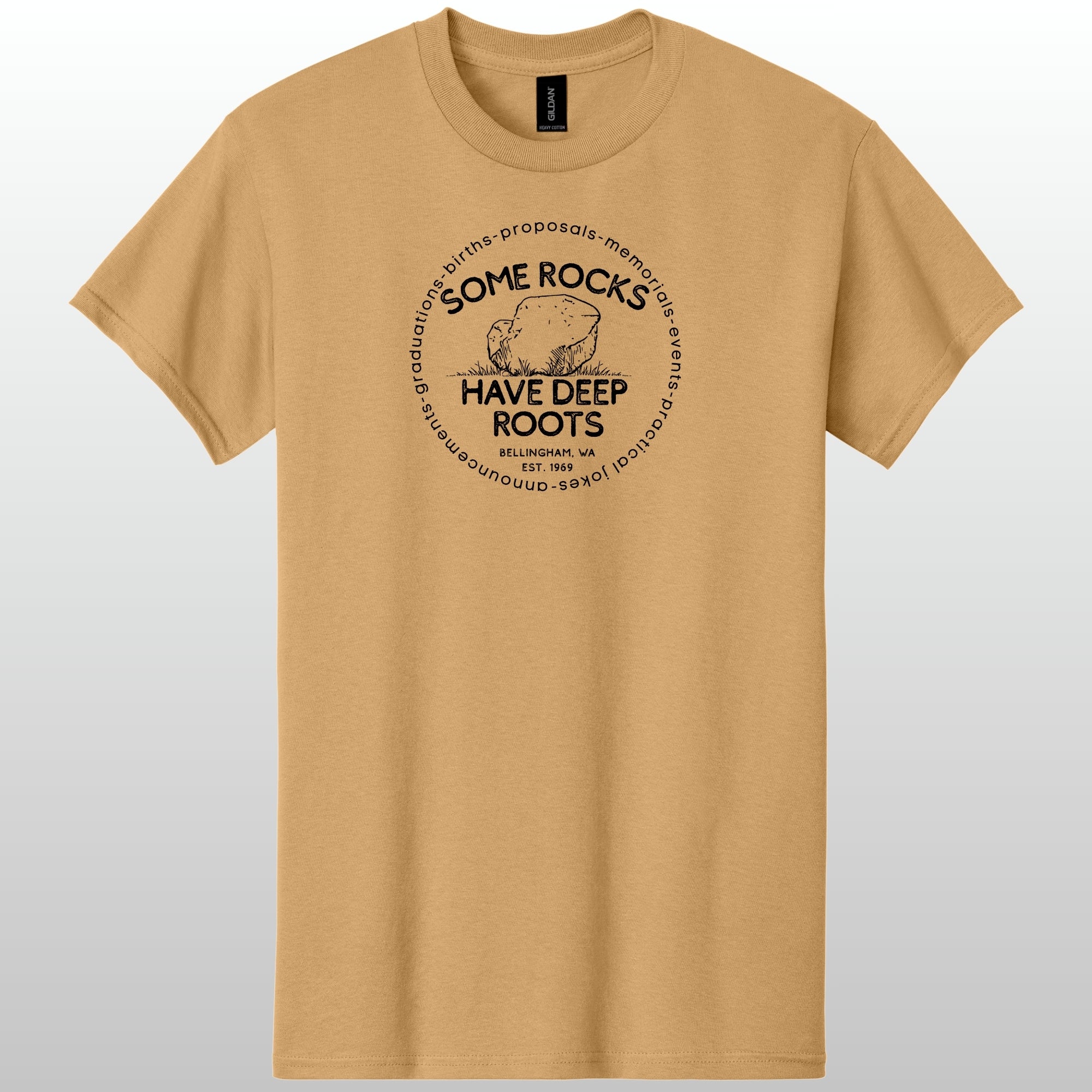 Some Rocks Have Deep Roots Tshirt