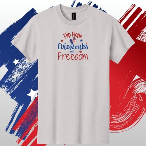 Flip Flops- Fireworks- Freedom