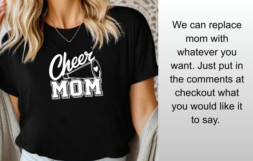 Meridian Cheer T-Shirt With Glitter
