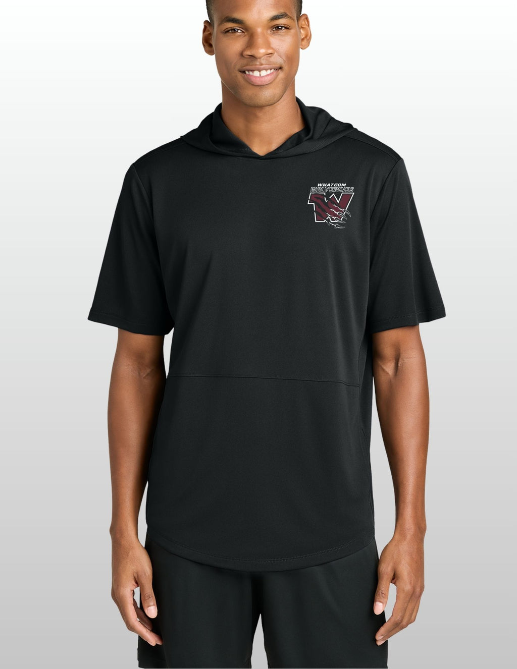 Wolverines Sport-Tek® Club Short Sleeve Hoodie