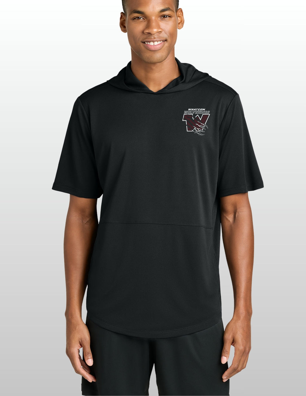 Wolverines Sport-Tek® Club Short Sleeve Hoodie