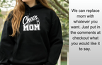 Meridian Cheer Hoodie with GLITTER