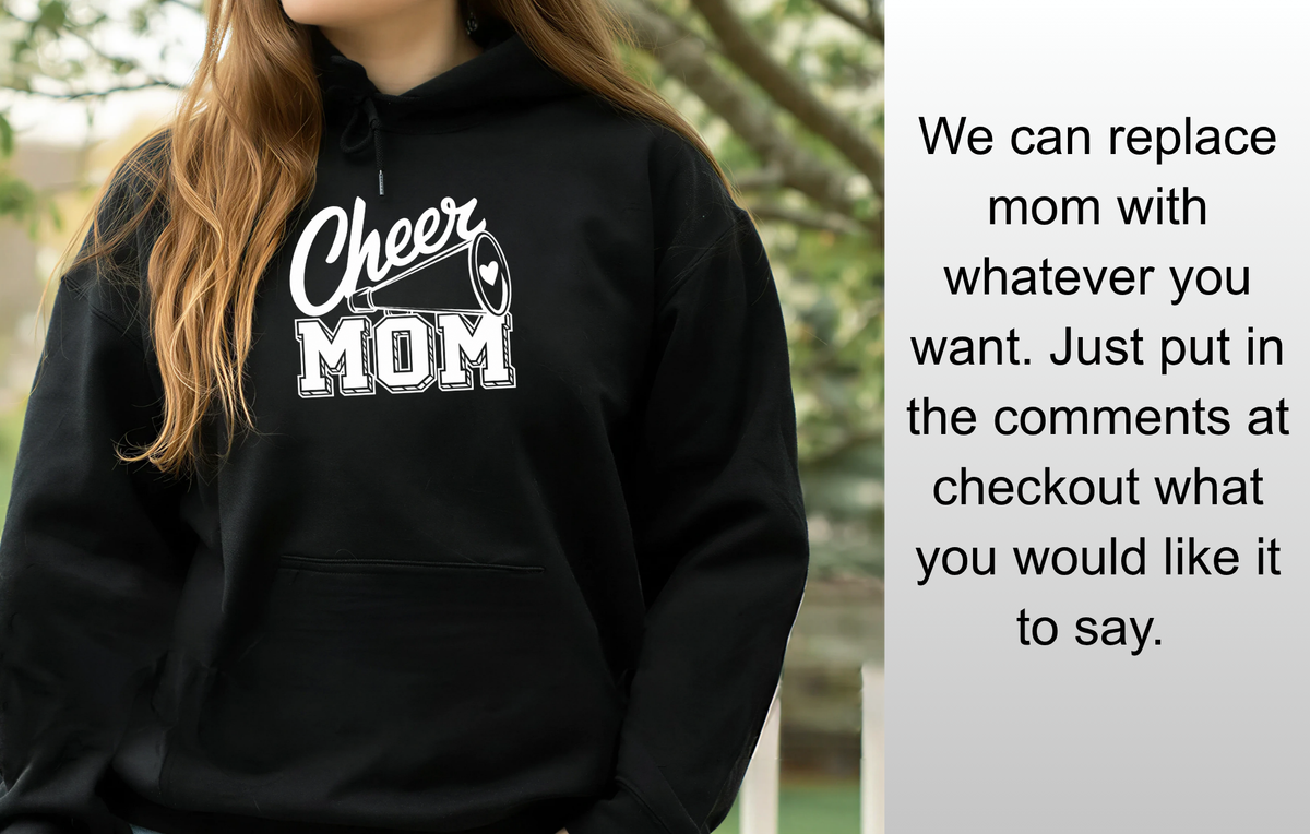 Meridian Cheer Hoodie with GLITTER
