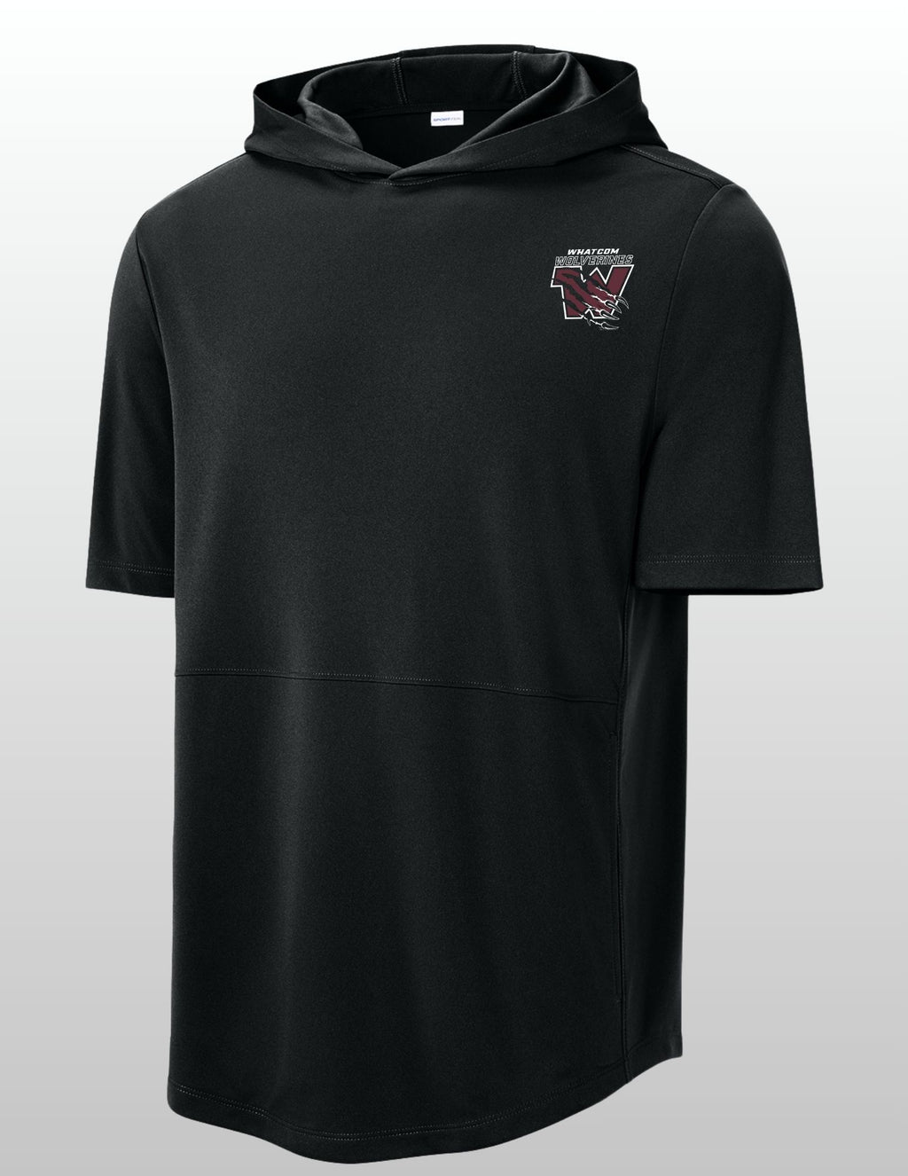 Wolverines Sport-Tek® Club Short Sleeve Hoodie