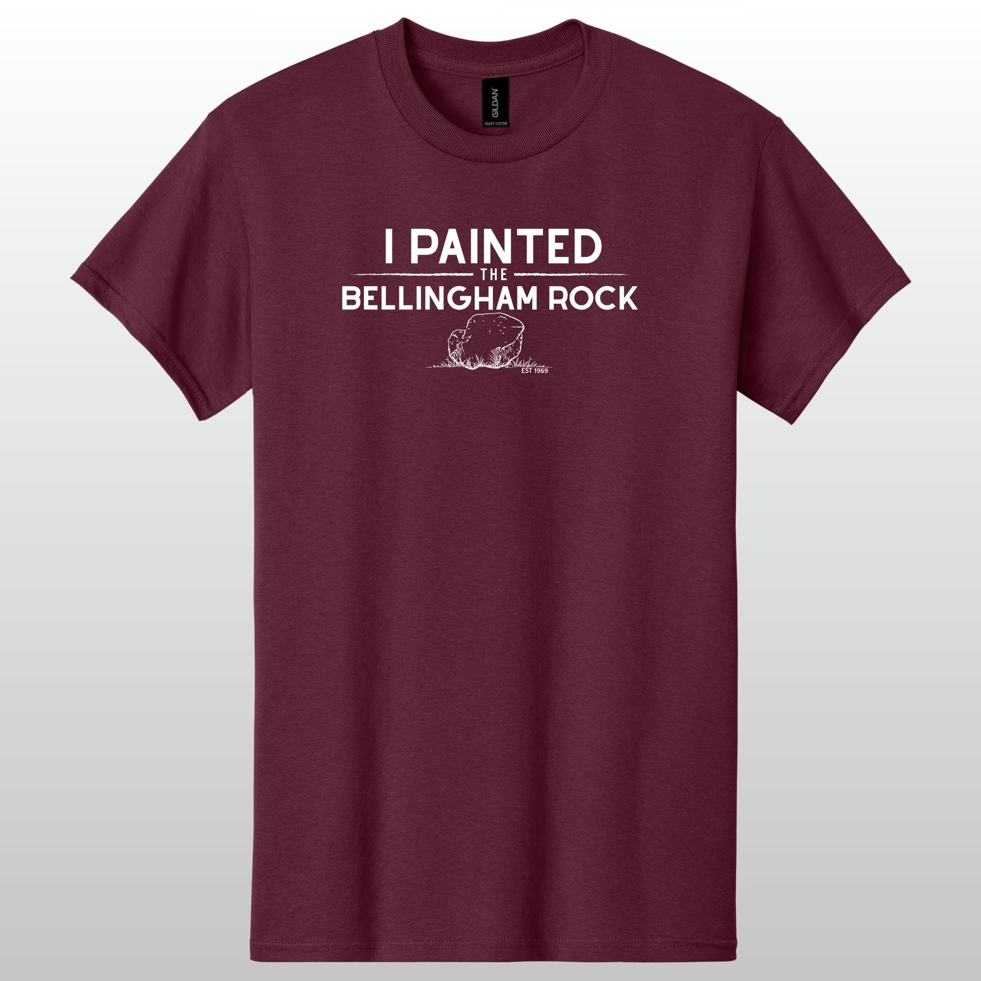 I Painted The Bellingham Rock #5 Tshirt