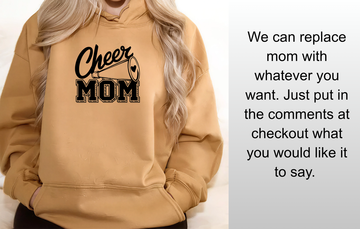 Meridian Cheer Hoodie with GLITTER