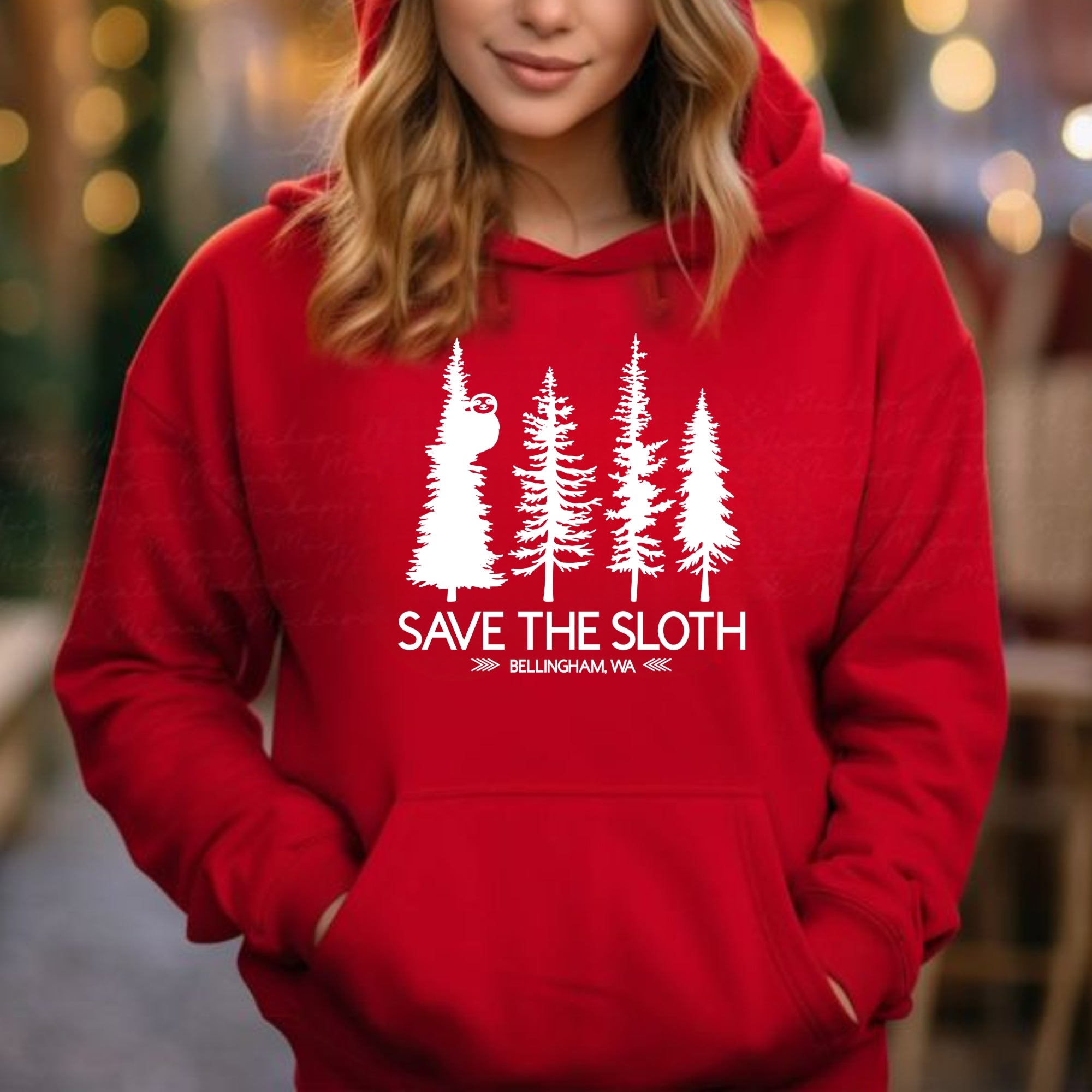 Sloth Hoodie 4Trees