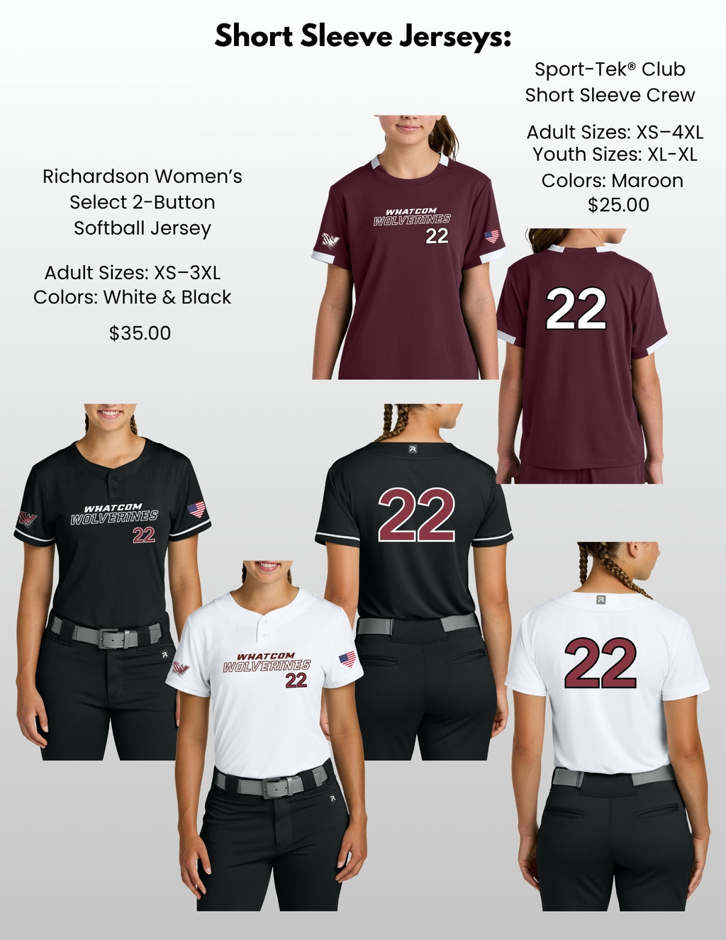 Whatcom Wolverines Player Pack