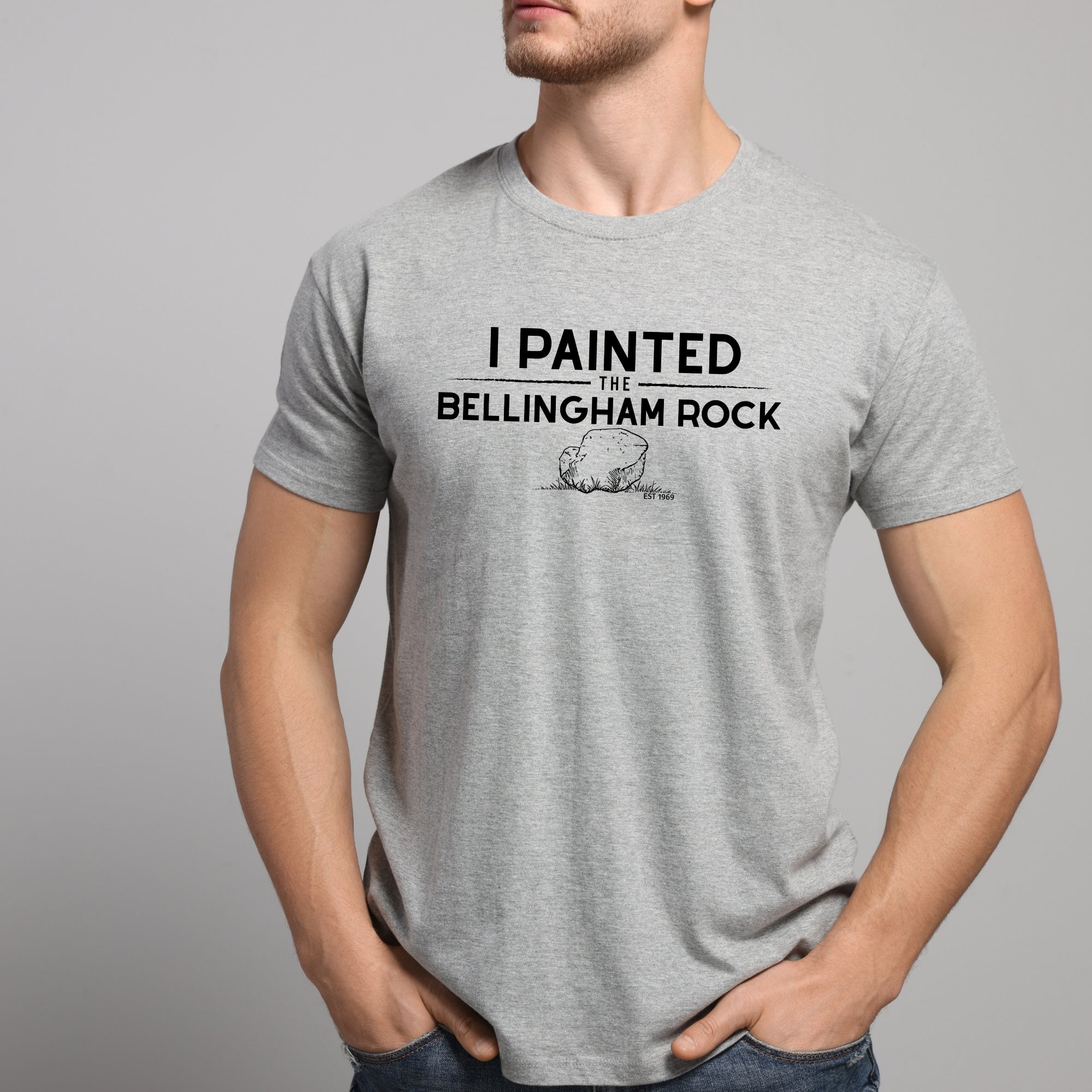 I Painted The Bellingham Rock #5 Tshirt