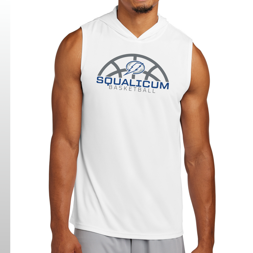 SQHS Basketball Sleeveless Hoodie