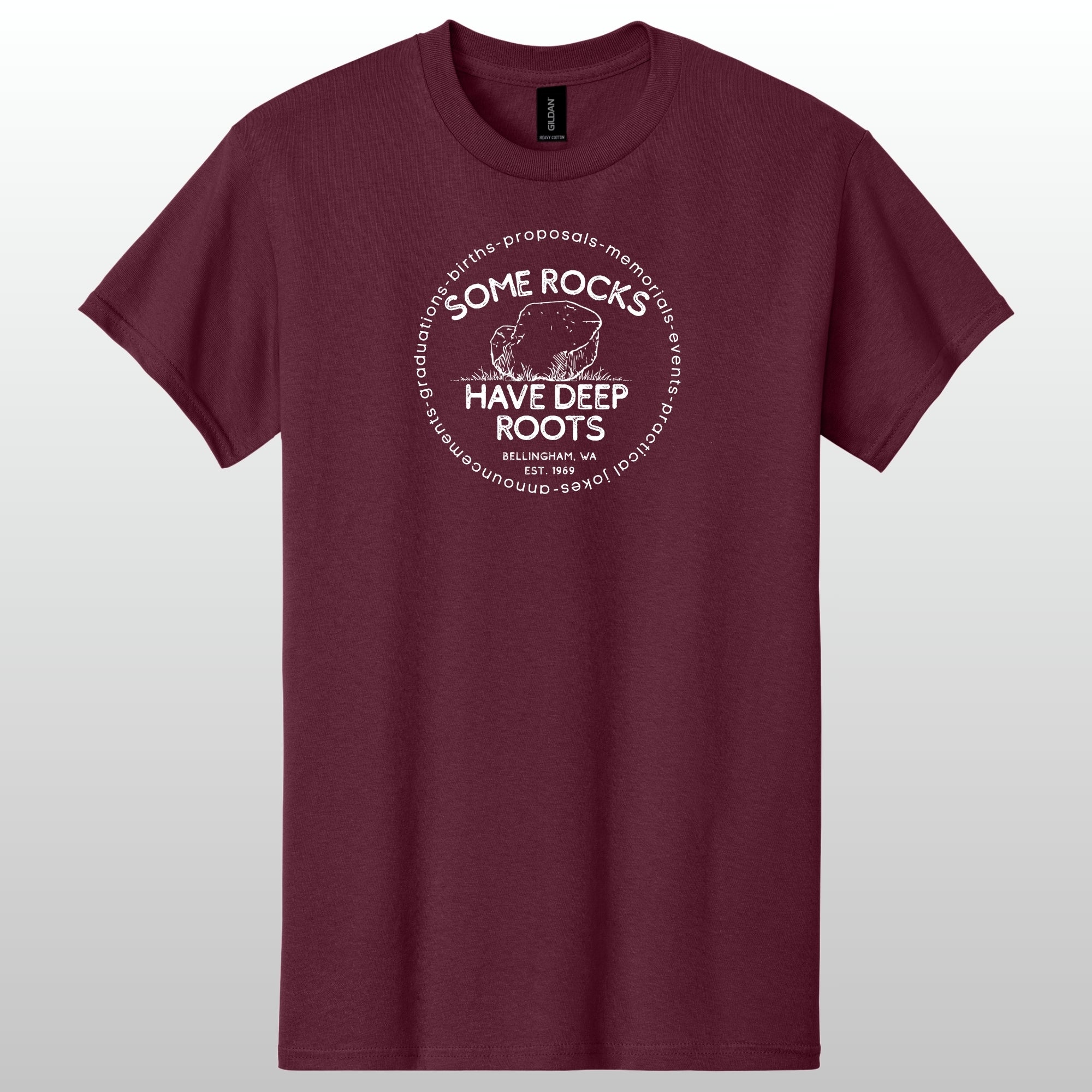 Some Rocks Have Deep Roots Tshirt