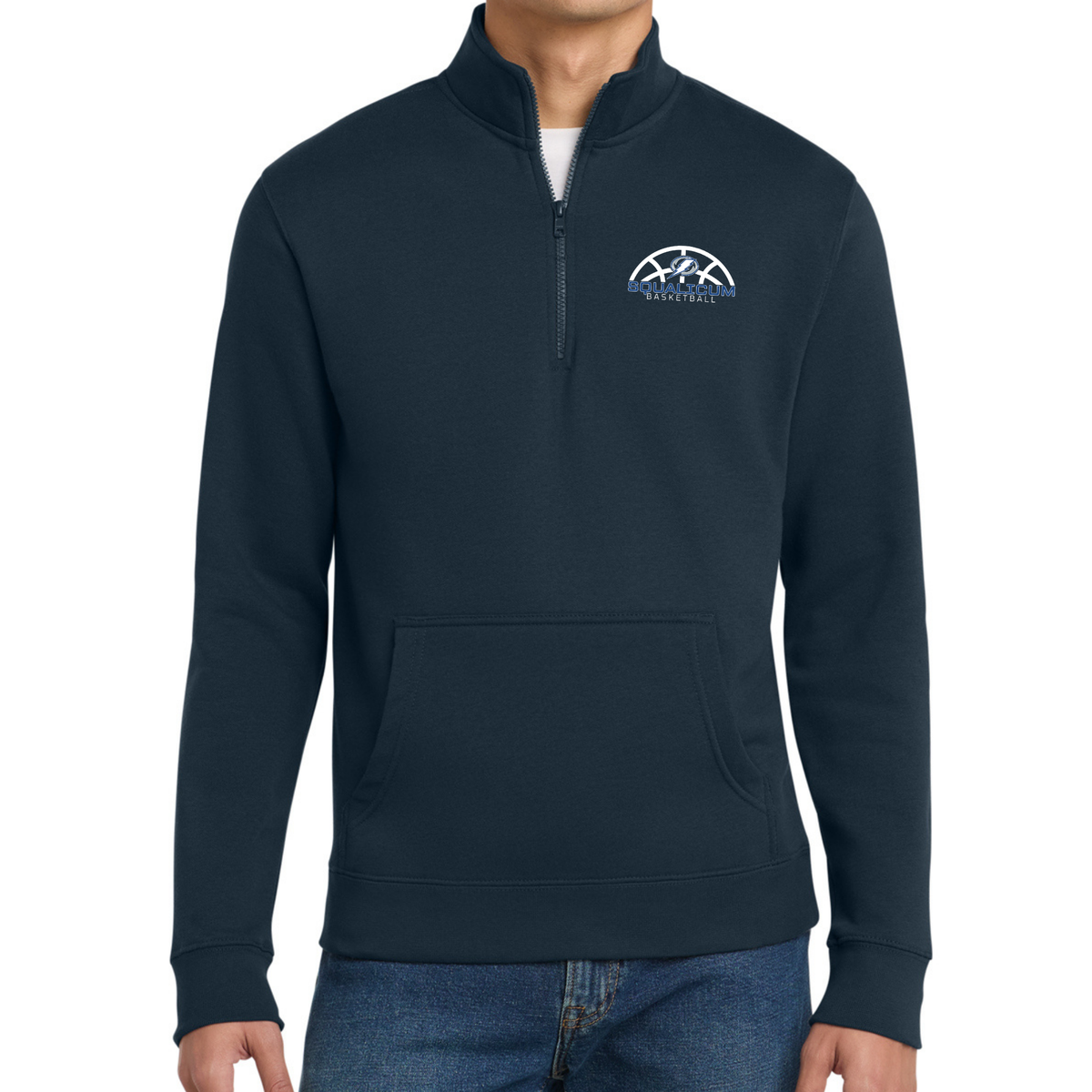 SQHS Basketball 1/4 Zip Up