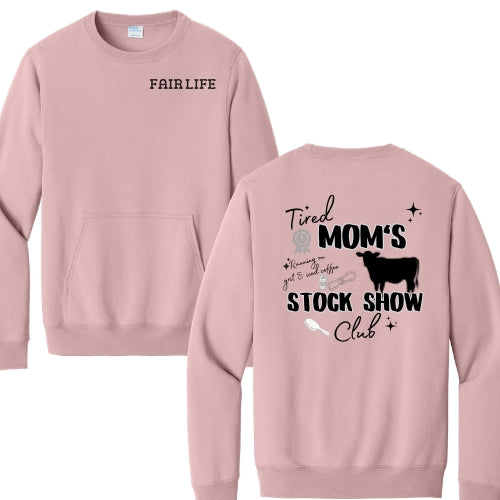 Tired Mom's Crewneck