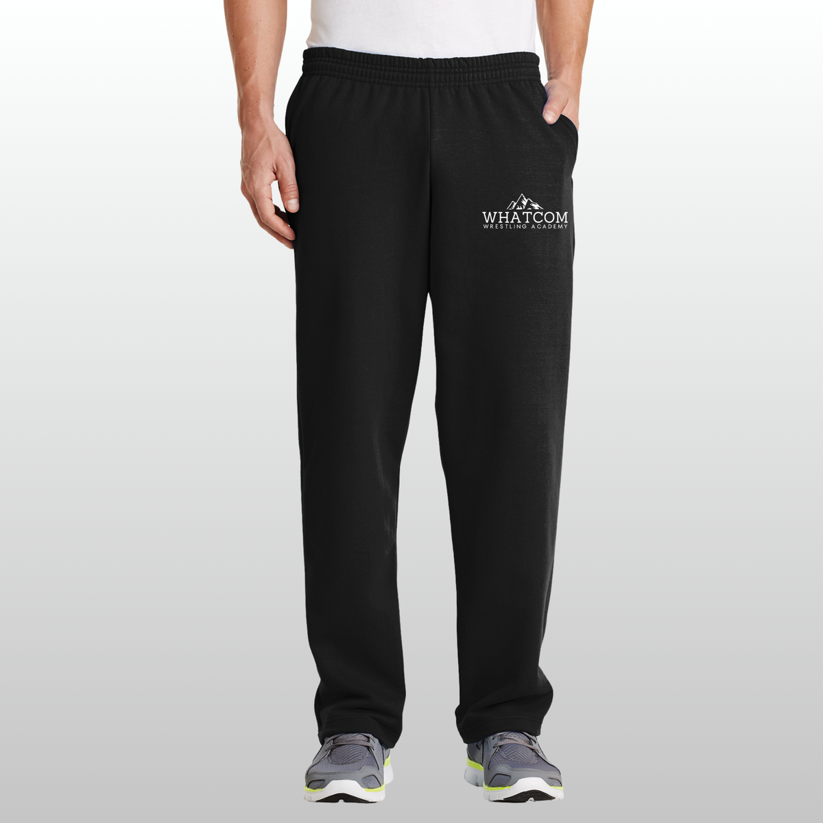 Whatcom Wrestling Open Bottom Sweats