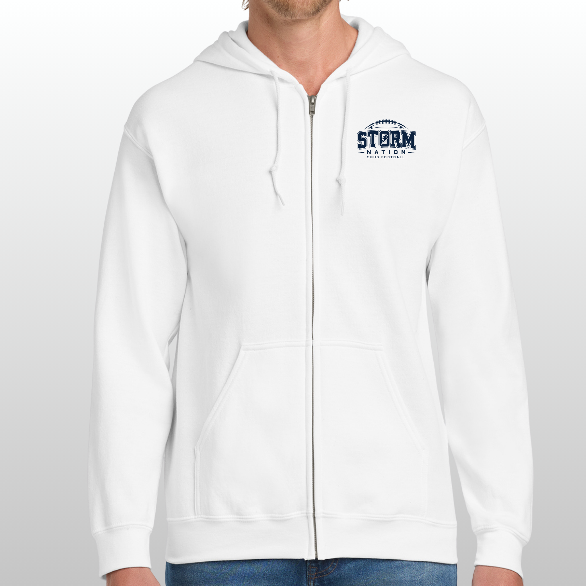 Storm Nation Football Men's Zip Up