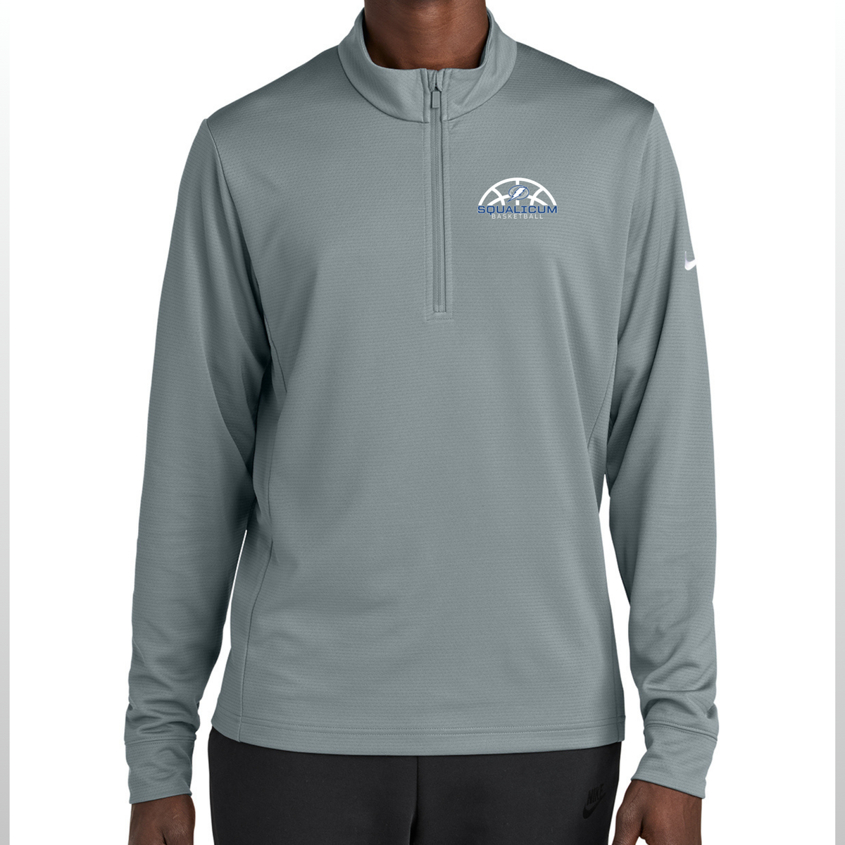 SQHS Basketball Nike 1/2-Zip Cover Up