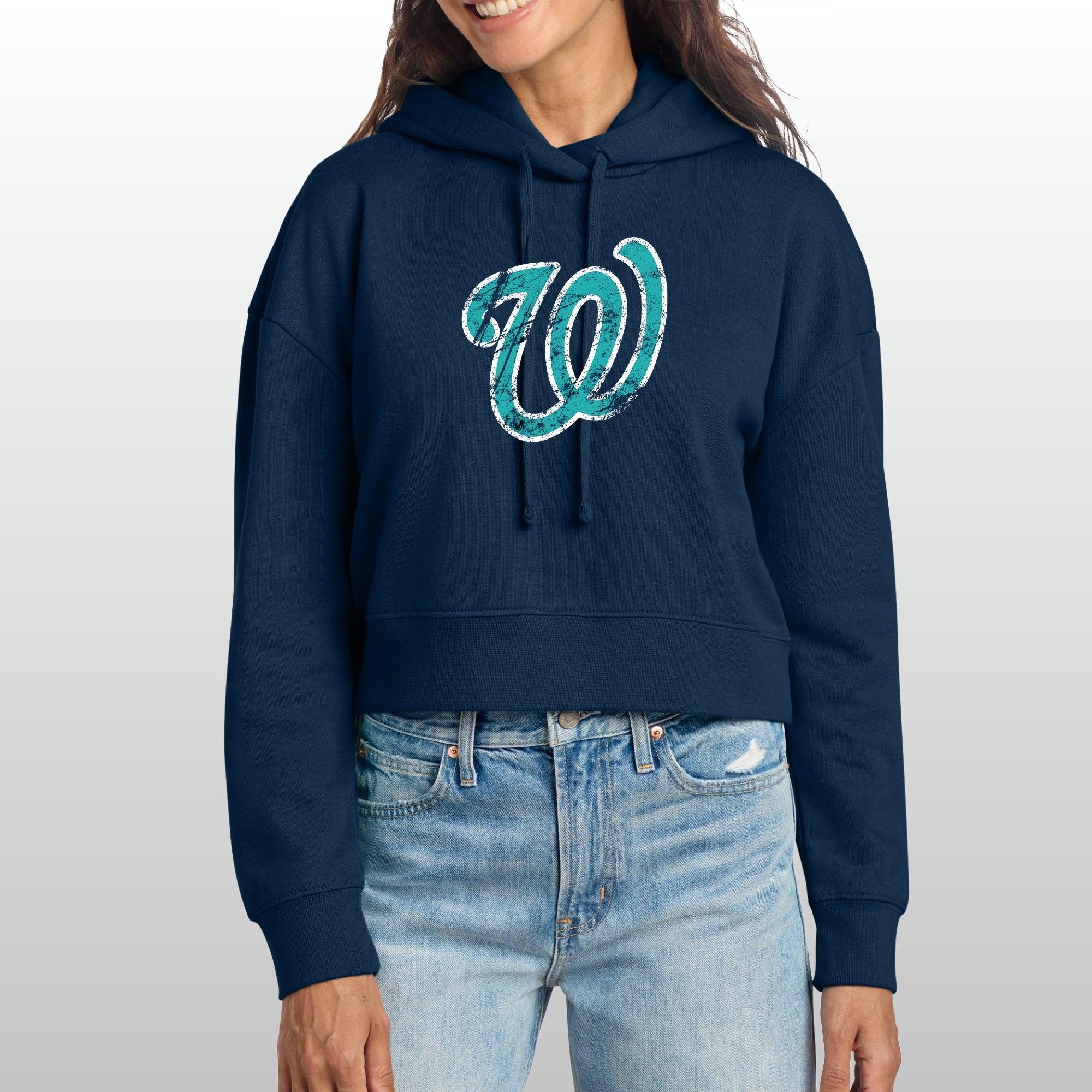 Whatcom Prep Women's Distressed Hoodie
