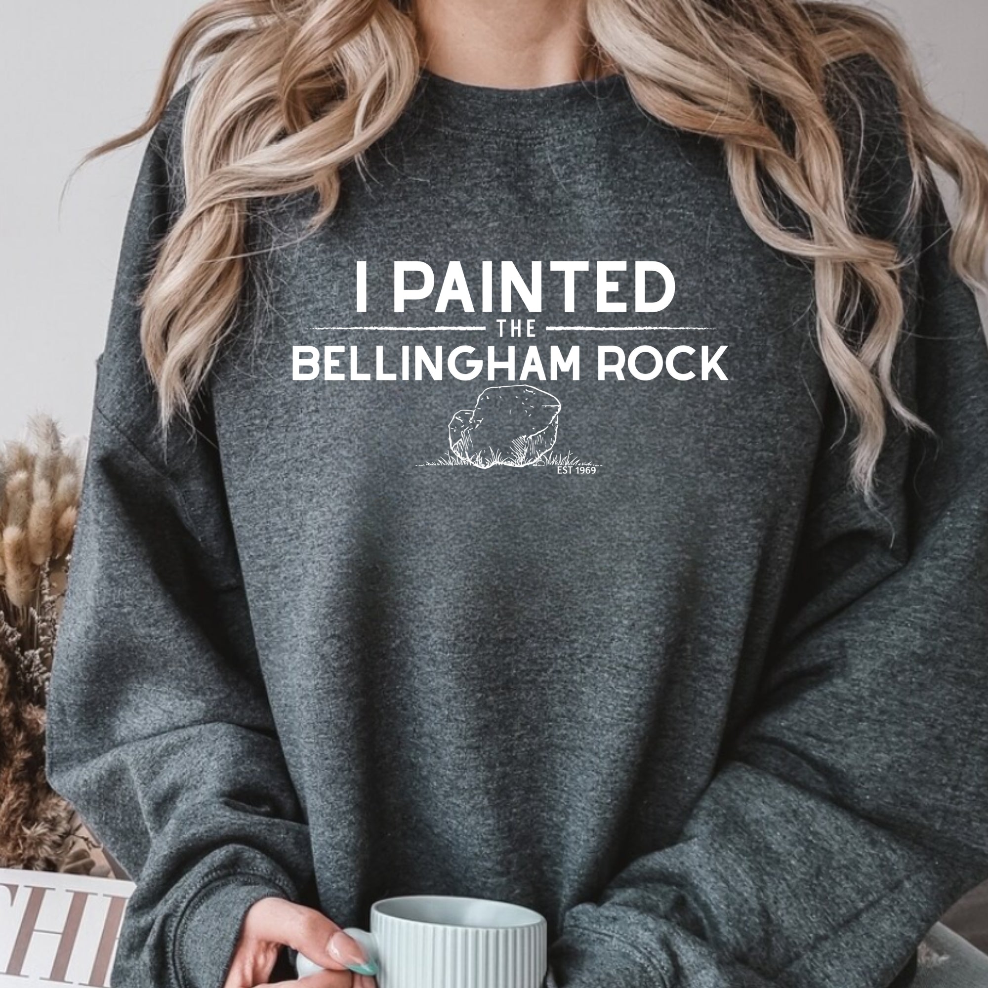 I Painted The Bellingham Rock #5 - Crewneck