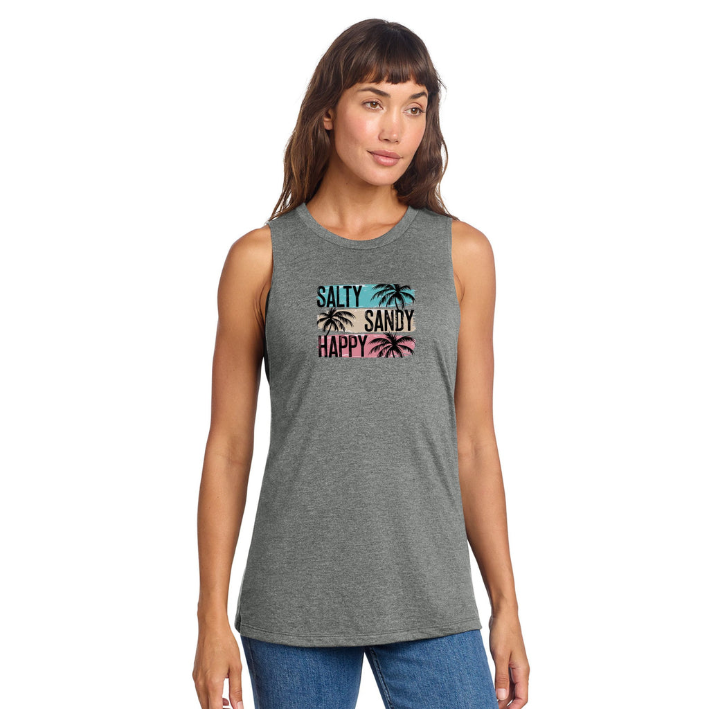Salty Sandy Muscle Tank
