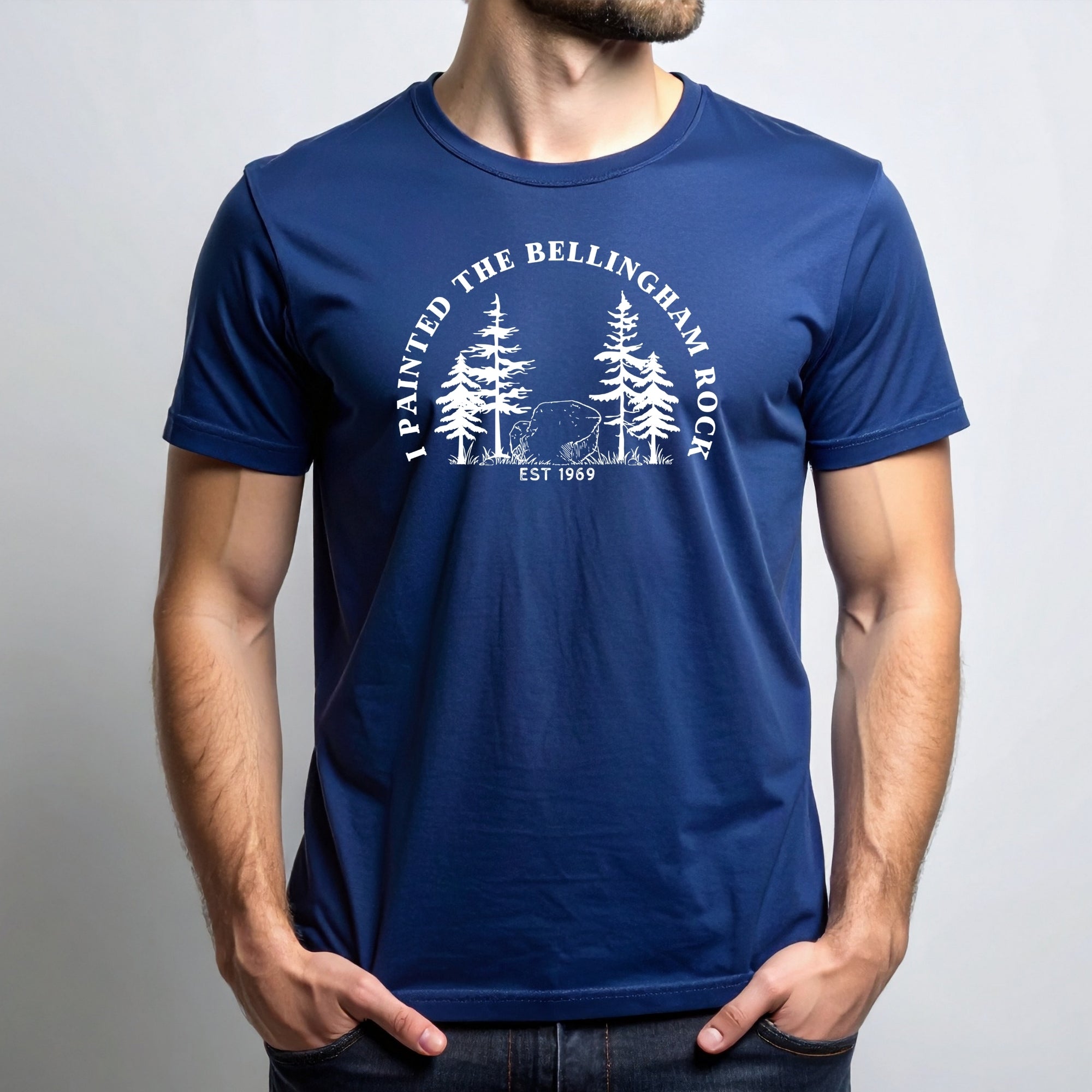I Painted The Bellingham Rock Tshirt