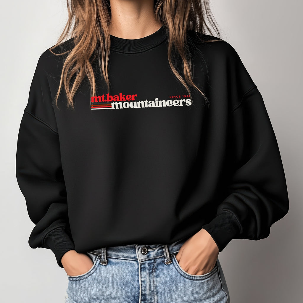 Mt Baker Retro Crewneck