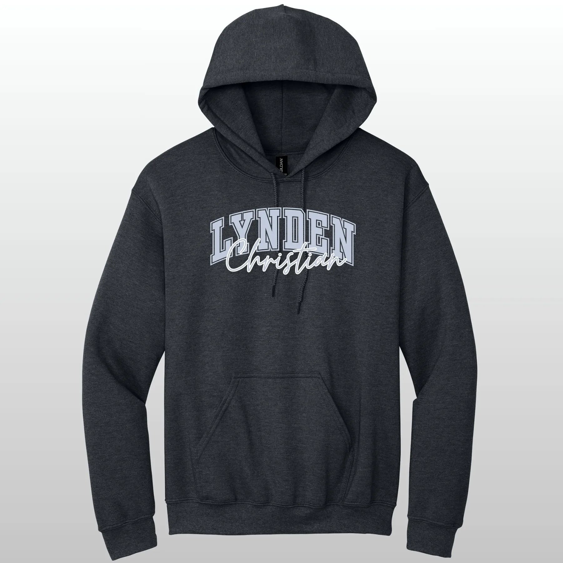 Lynden Christian Cursive Hooded Sweatshirt