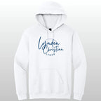 Lynden Christian Cursive Swish Hooded Sweatshirt