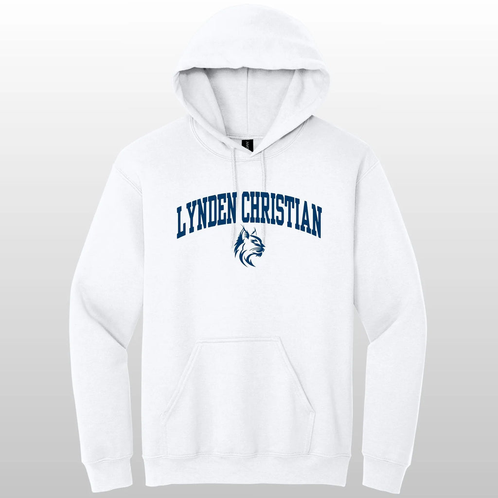 Lynden Christian Mascot Logo Hooded Sweatshirt