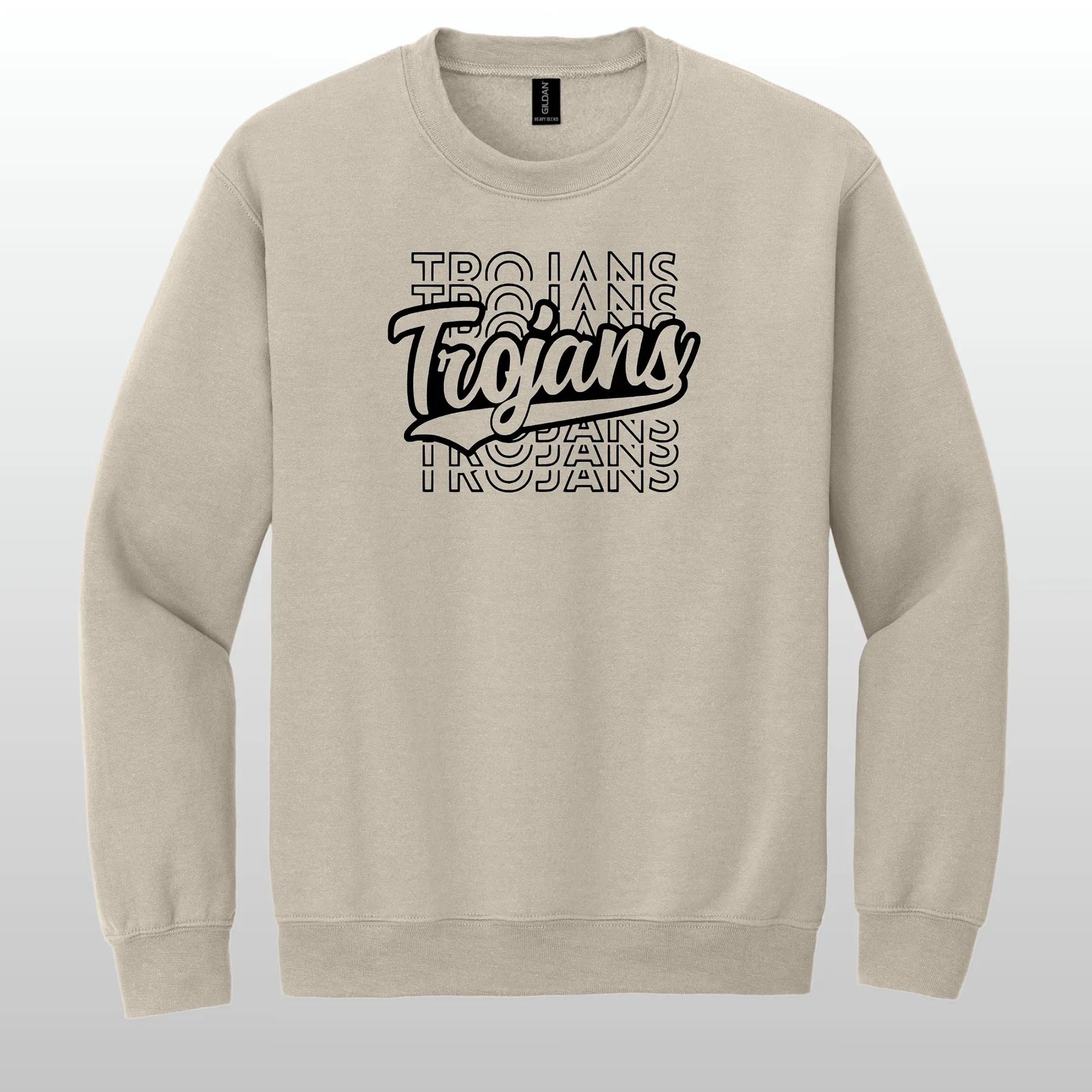 Trojans Stacked Crewneck Sweatshirt
