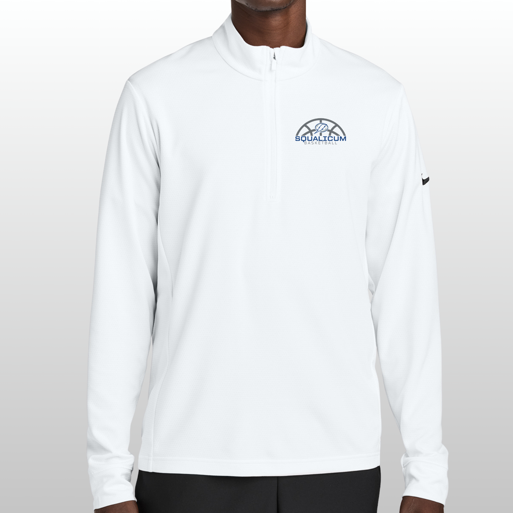 SQHS Basketball Nike 1/2-Zip Cover Up