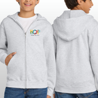 HOP Youth Zip Up With Front Logo Only