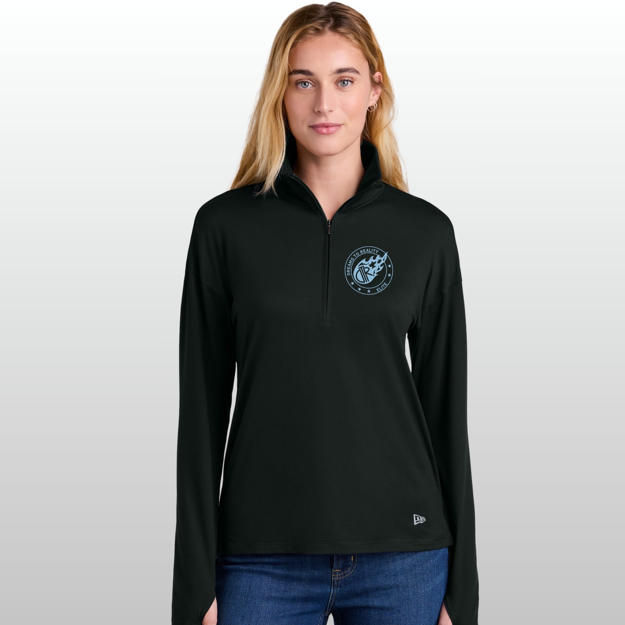 DTR Womens New Era Zip Up