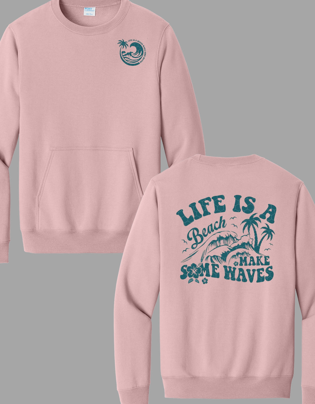 Lake Is A Beach Crewneck
