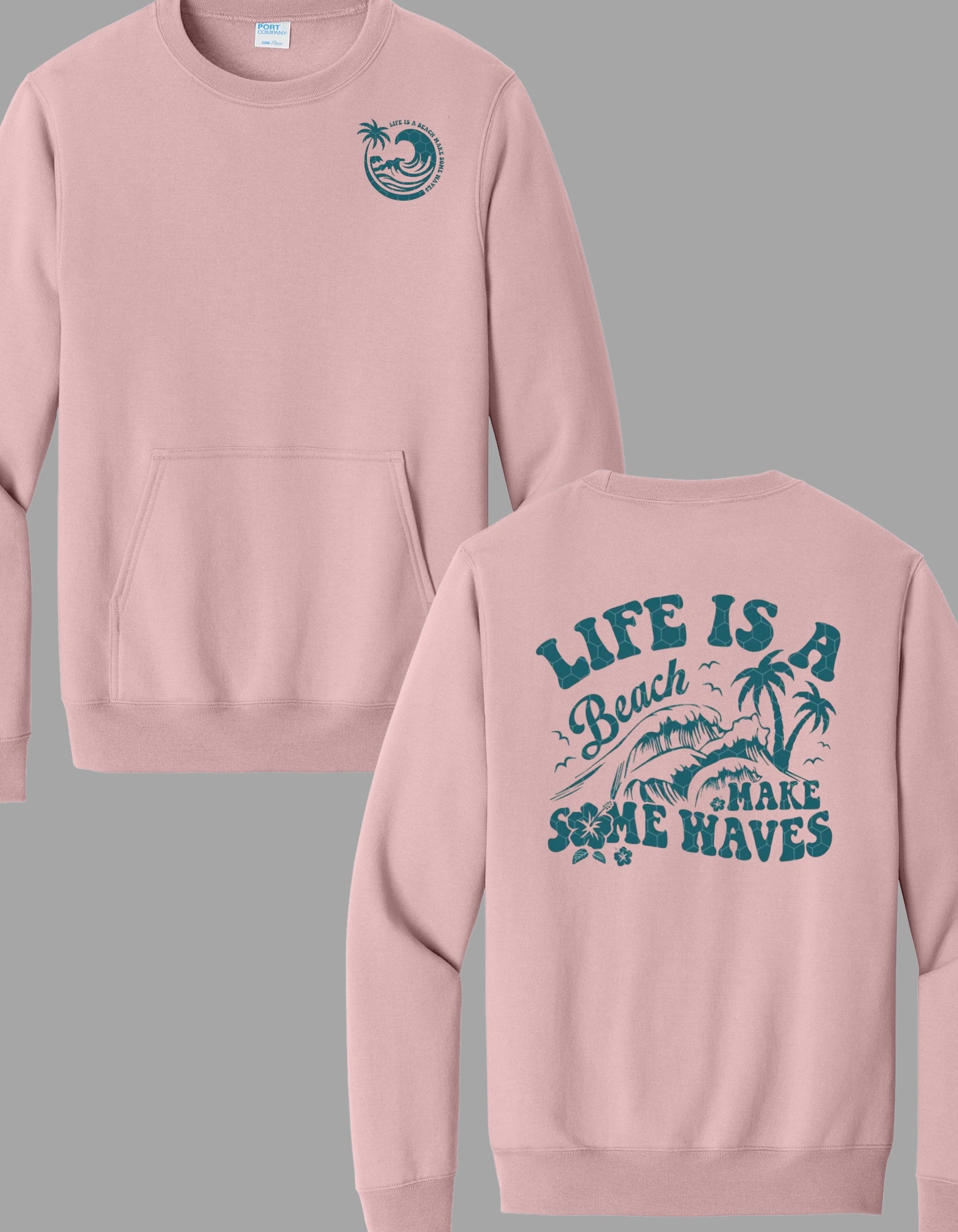 Lake Is A Beach Crewneck