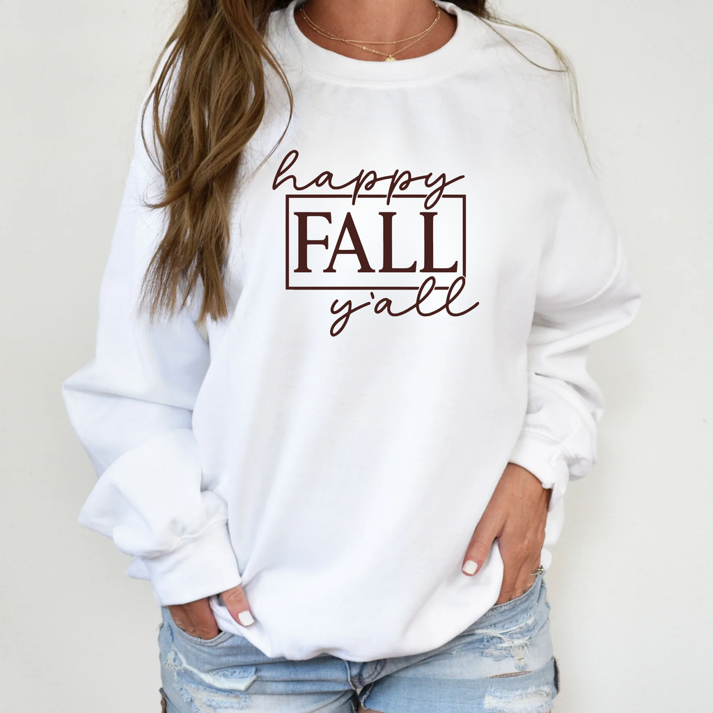 Happy Fall Ya'll Crewneck
