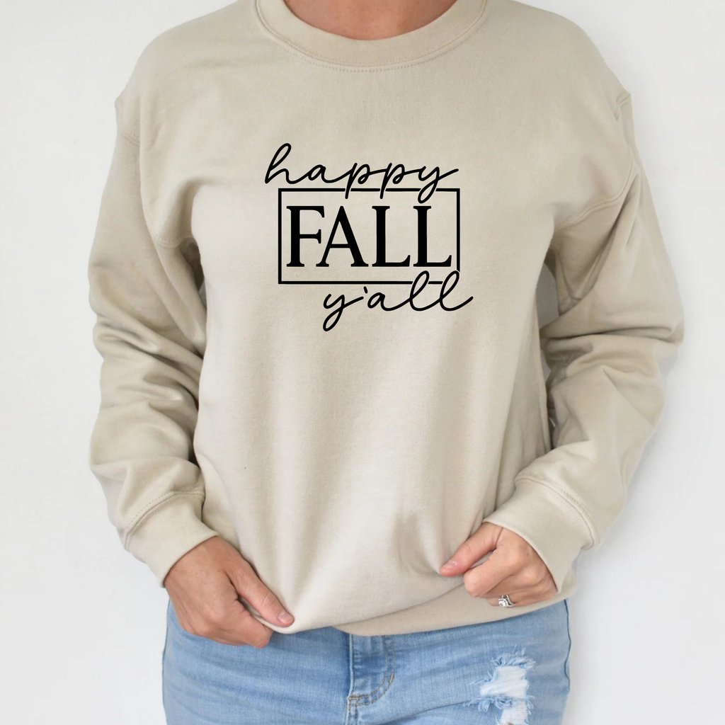 Happy Fall Ya'll Crewneck