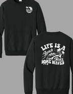 Lake Is A Beach Crewneck